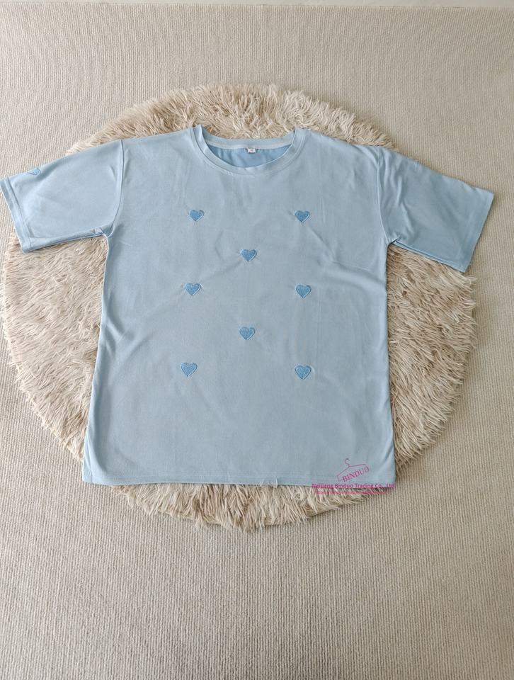 Premium Quality Graphic Tee Loose Tops for Women Modern Short Sleeve T-shirt