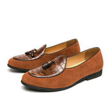 Lightweight Summer Casual Slip on Durable Formal Tassel Loafer Shoes for Men