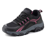 Professional Men Blank Mesh Breathable Sports Hiking Shoes Anti-slip Safety Outdoor Boots for Women
