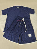 New Design Men's T-shirt and Short Set Classic Loose-fit Men's Casual Sets Fashionable 2-piece Set