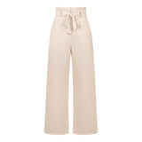 Casual Comfortable Trousers Wide Leg Ladies Work Suit Pants - Zeprah