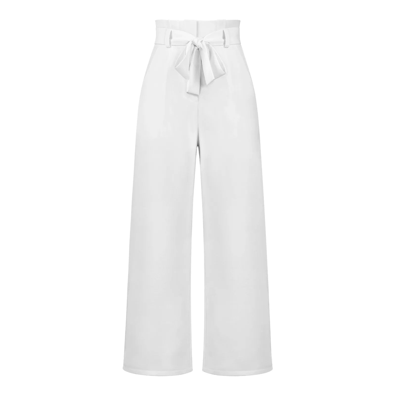 Casual Comfortable Trousers Wide Leg Ladies Work Suit Pants - Zeprah