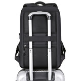 Casual Oxford Material Large Capacity USB Charger Laptop Backpack Waterproof for Business - Zeprah
