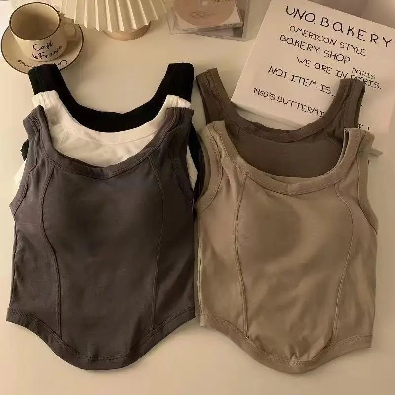 Casual tank Top Bestselling Halter Top Padded Going Out Tops - Zeprah