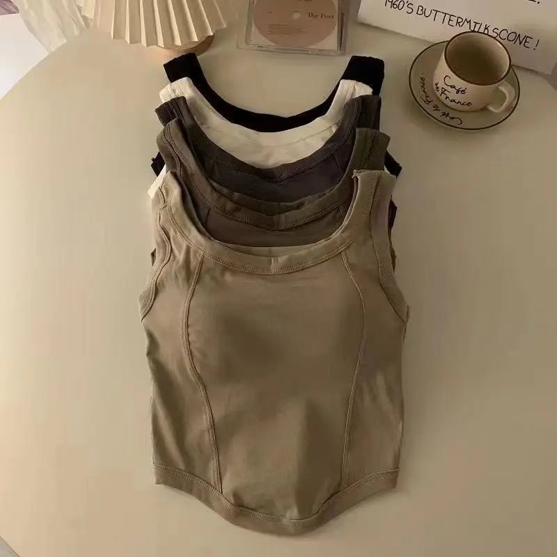 Casual tank Top Bestselling Halter Top Padded Going Out Tops - Zeprah