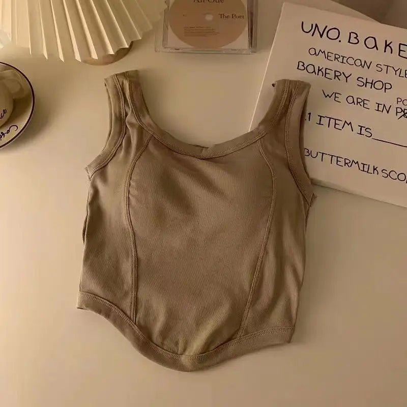 Casual tank Top Bestselling Halter Top Padded Going Out Tops - Zeprah