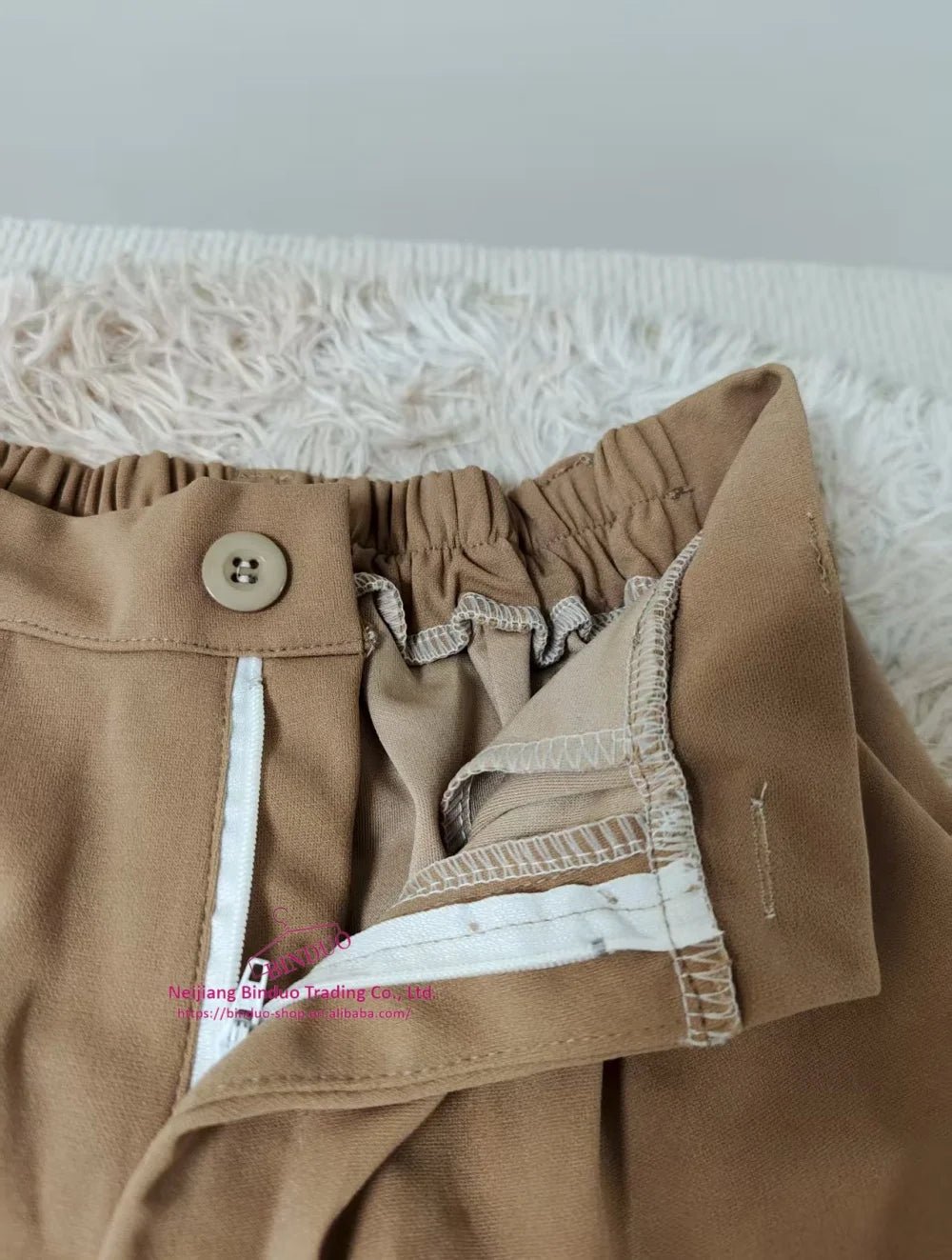 Casual Wide - Leg Trousers Popular Fashionable Trousers Simple Suit Pants - Zeprah