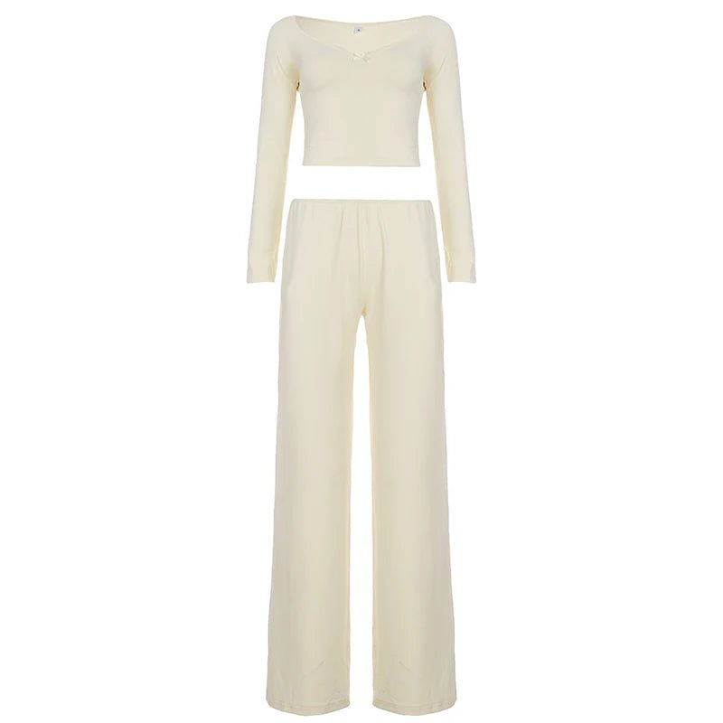 Casual Women's Loose Short Pajama Set | 100% Polyester Eco - Friendly Breathable Patchwork Wear T-Shirt Pants | All - Zeprah