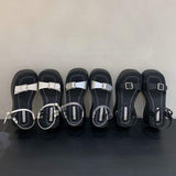 Women's Casual Open-Toe Thick Sole Platform Sandals - Perfect for Summer Style