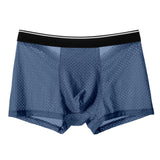 Best Sake Silk Mesh Hole Breathable Soft Stretch Mens Underwear Men's Briefs Boxers