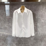 Men's 2026 New Korean Style Long Sleeve Shirt Trendy Luxury Design Minimalist Fashion All-Match Casual Top for Autumn