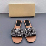 Trendy Ladies' Slide Sandals - Chic Flat Shoes for Women