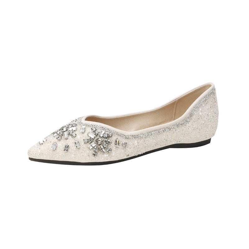 Elegant Women's Pointed Toe Dress Loafers - Low Heel Fashion Pumps in Bulk