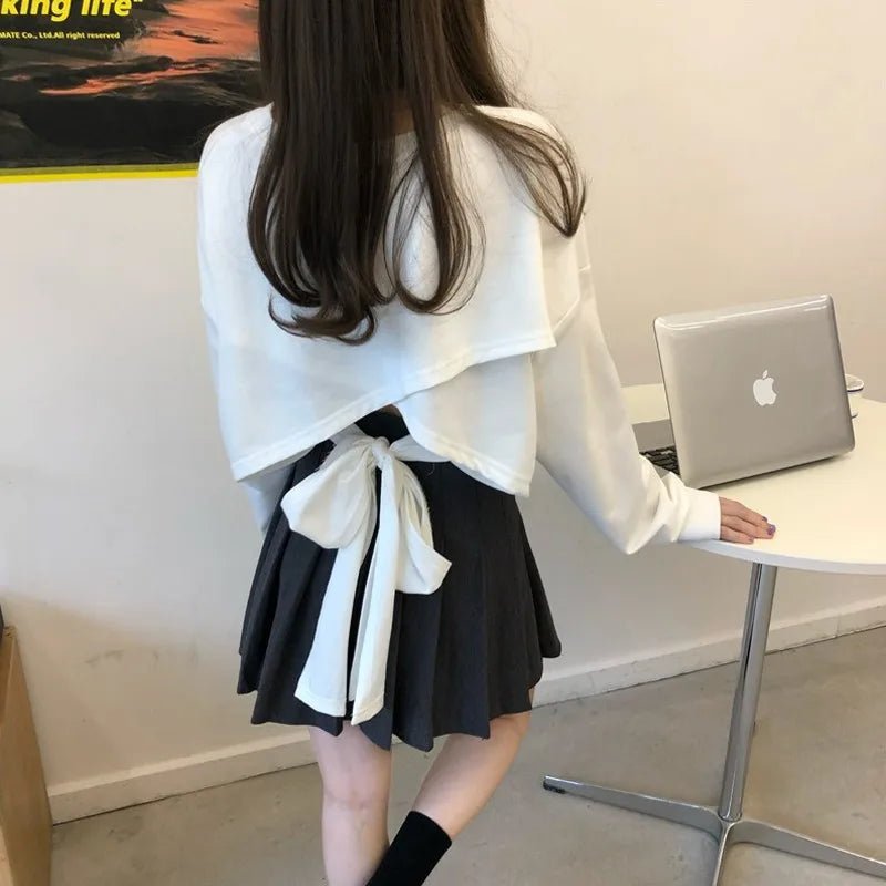 Classic Plain Loose - fit Solid Long - sleeved T-shirts Long Sleeve Base Shirt - Zeprah