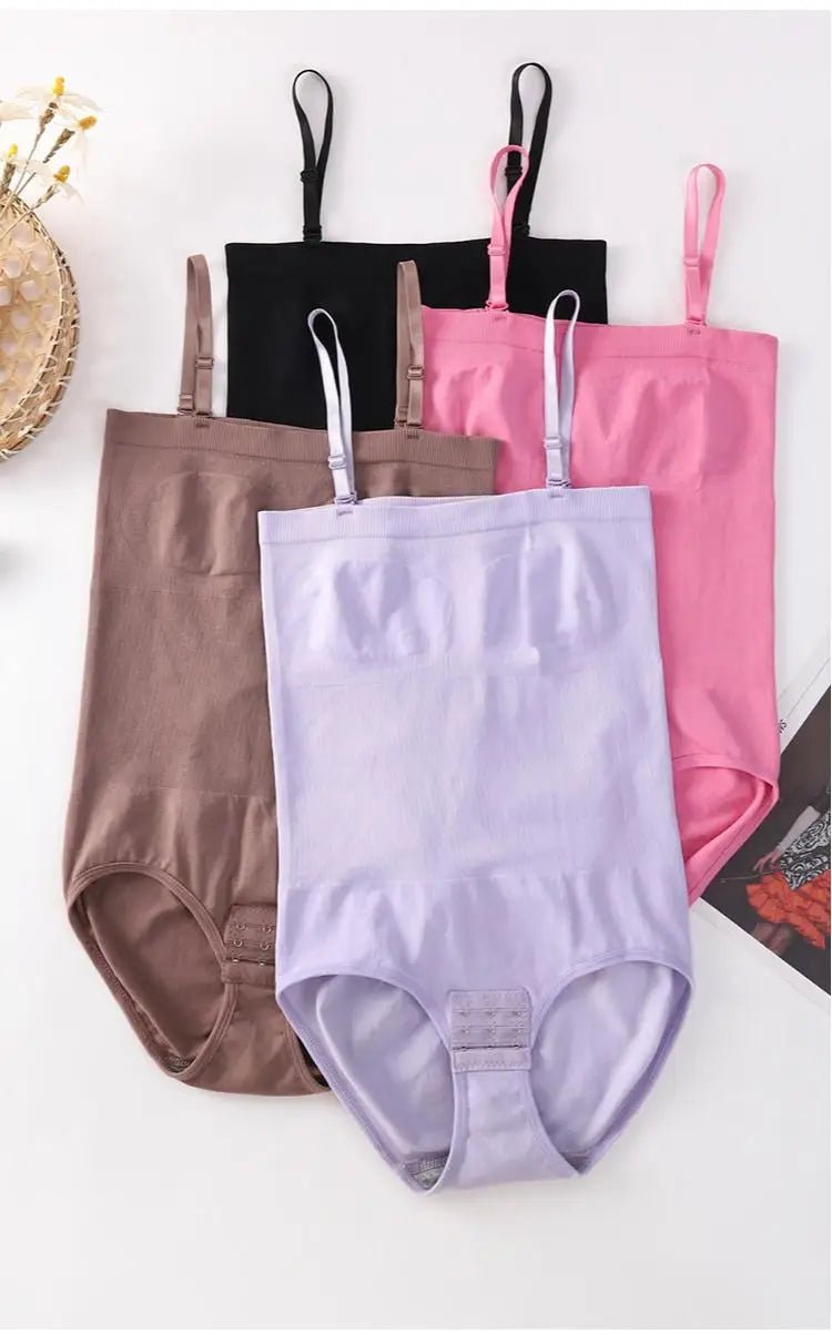 Close - fitting Bodysuit Triangle Breasted Waistcoat Tube Top Suspender Bodysuit - Zeprah