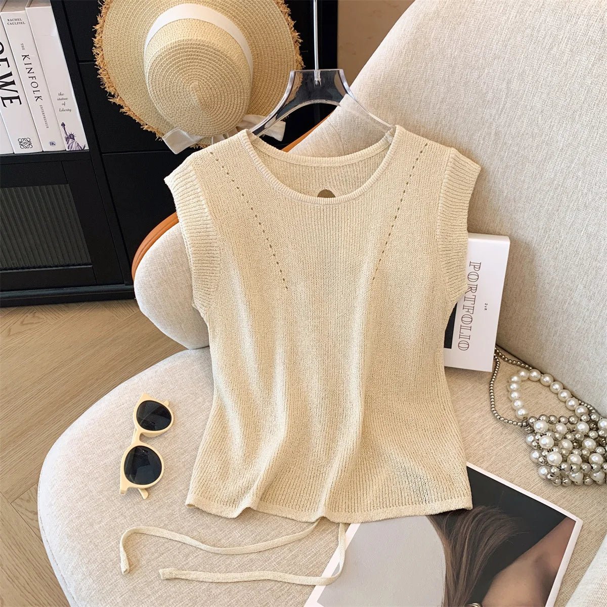 Cool Short Sleeve T-shirt Knitted Tops for Women Popular Women's T-shirts - Zeprah