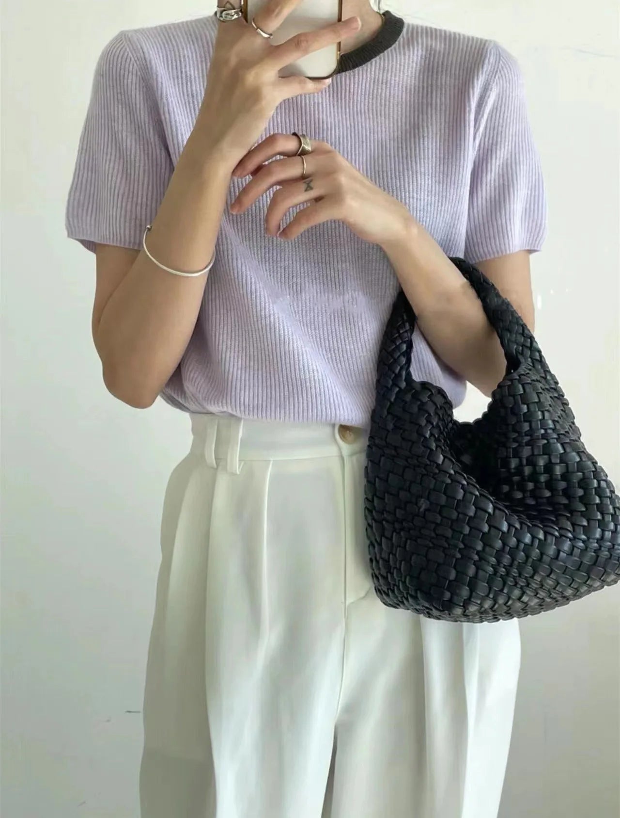 Cool Women's Clothing Workout Hot - selling Tops for Women Solid Short - Sleeved Tee - Zeprah