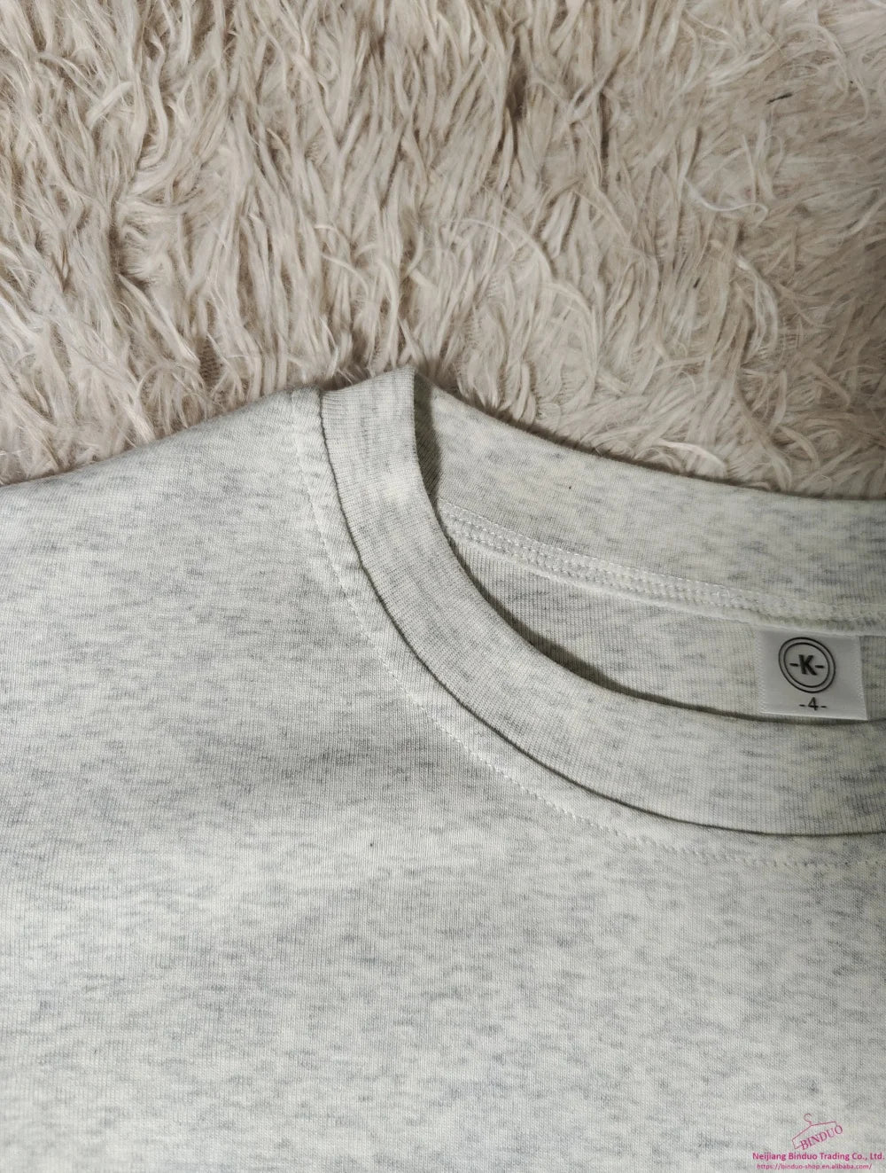 Cotton Loose Short - sleeved Plain Trendy Tops for Women Crewneck T-shirt - Zeprah