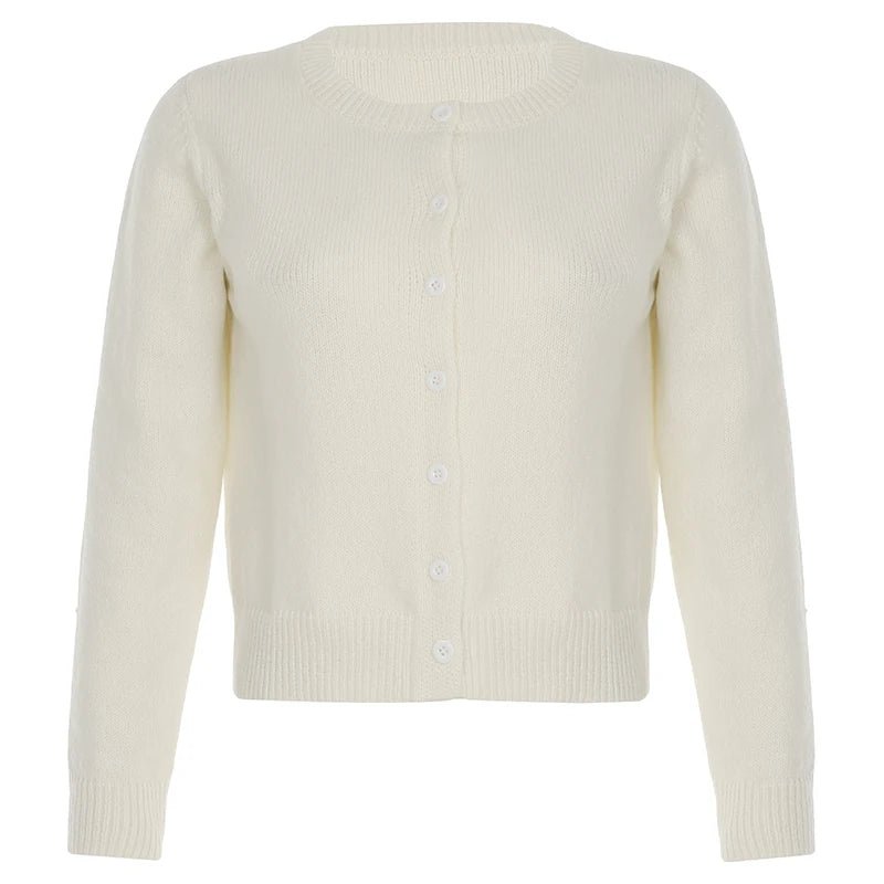 Custom Plain Cardigan Women's Winter Solid Color Casual Knitwear Wool/Viscose Soft Lounge Sweater Button Front Factory - Zeprah