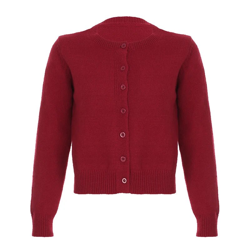 Custom Plain Cardigan Women's Winter Solid Color Casual Knitwear Wool/Viscose Soft Lounge Sweater Button Front Factory - Zeprah