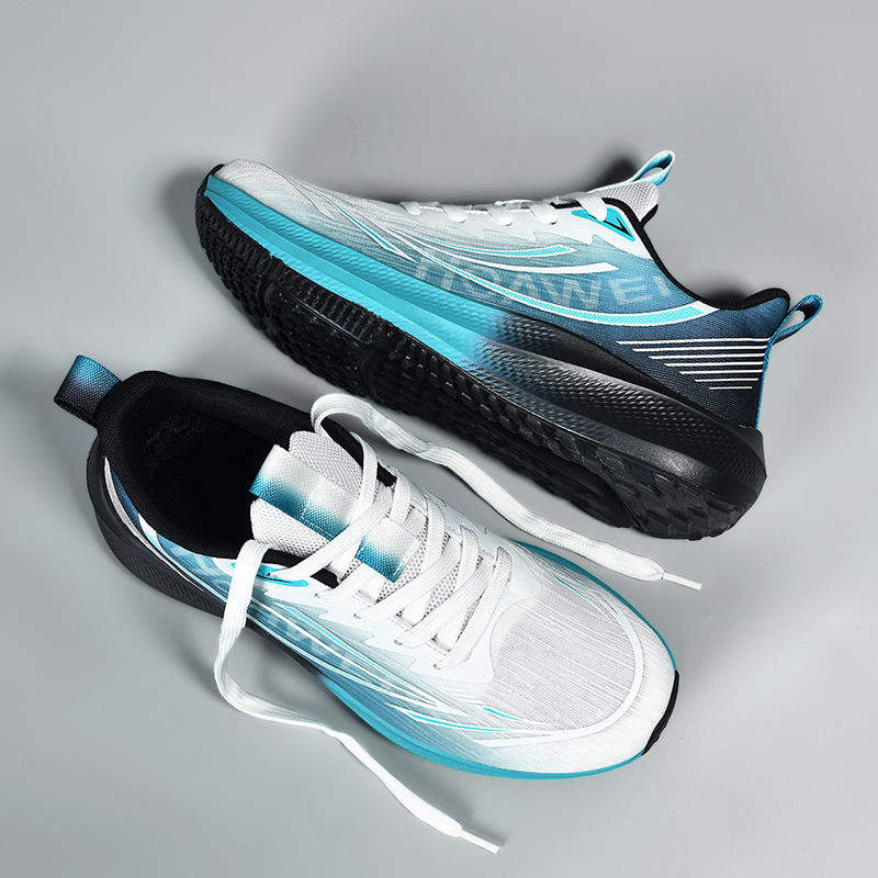 Aerodynamic Design Sport Shoes with Enhanced Traction Gym Training Footwear and Dynamic Support Cushioning