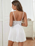 European & American Sexy Camisole Dress Set Women's Erotic Nightwear Loungewear