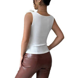 Gentle Tank Top for Women Fashionable Popular Cropped Top Premium Quality Going Out Tops