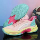 Professional Men Outdoor Sports Sneakers Low Cut Blank Mesh Breathable Women Kids Boys Basketball Shoes