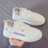 Famous Brands Designer Chaussures Pour Femme White Luxury New Arrival PU Women's Fashion Sneakers