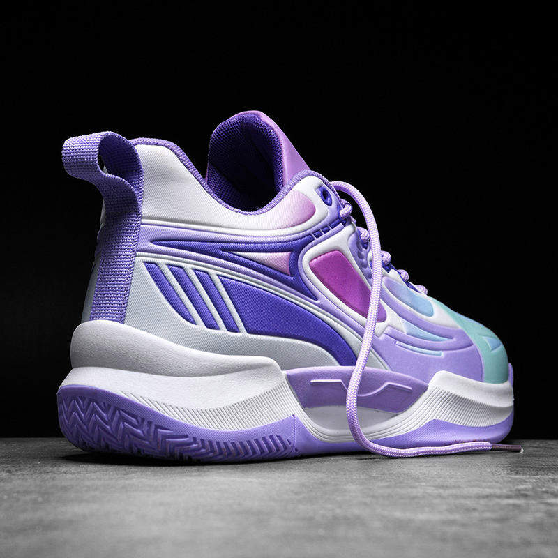 Professional Men Hollowed Sole Outdoor Sports Sneakers Breathable Blank Mesh Women Boys Basketball Shoes