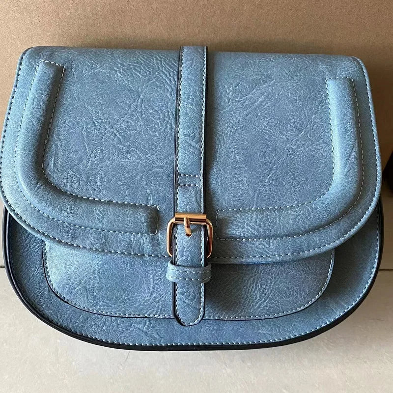 Designer Famous Brands Saddle Bag Women's Crossbody Shoulder Handbag Fashionable Handbags and Purses - Zeprah