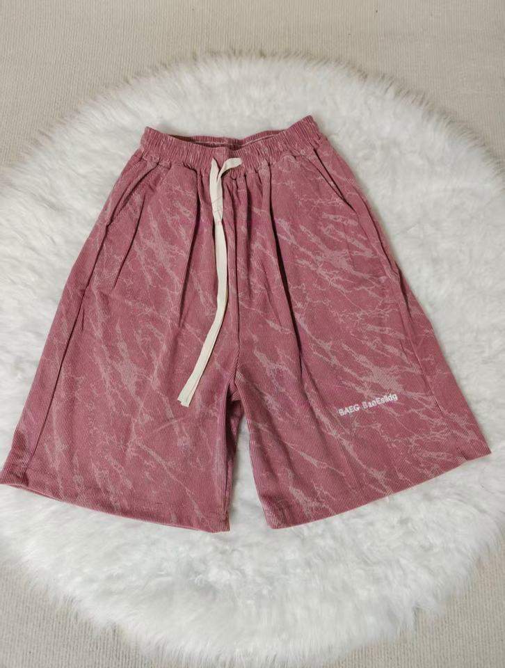Summer Men's American Style Lightweight Loose 5-Inch Shorts Trendy Versatile Casual Bottoms