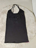 Hollow Out Hip Skirt Slim-fit Sheath Dress Solid Mini Dress