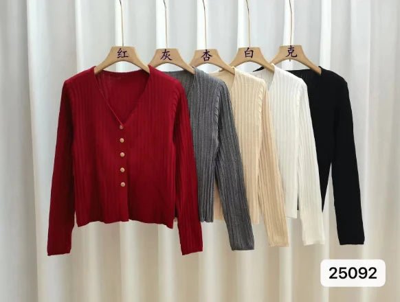 Early Autumn College Style Wear Fashion Knitted Top Spice Girls New Women's Spring and Autumn High - end Sense Sweater Coat - Zeprah