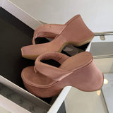 Latest Fashion Trend: Women's Casual Platform Wedge Sandals