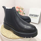 Classic Genuine Leather Chelsea Boots Durable Fashion Black Brown Formal Men Leather Ankle Boots