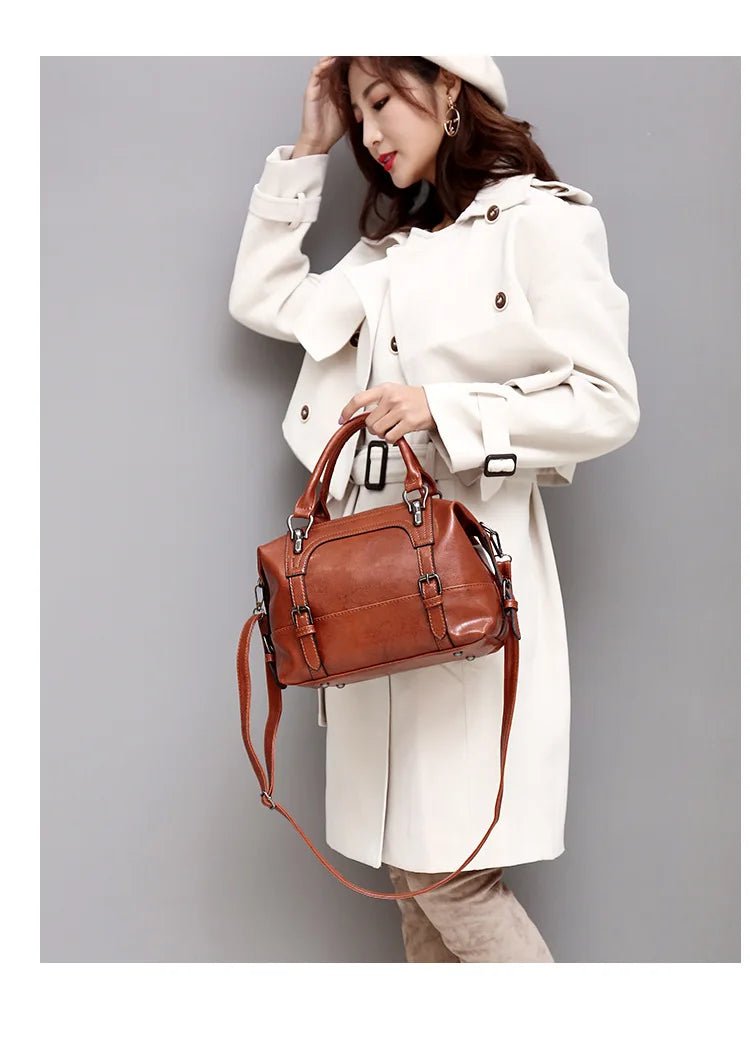 Elegant Trend Women's Tote Handbag Fashionable Ladies Zipper Closure Portable Polyester - Zeprah