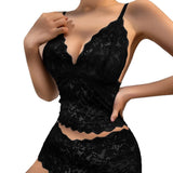 European American Sexy Lace Trim Women's Underwear French Style Wireless Push - Up Firm Breathable Vest Bra - Zeprah