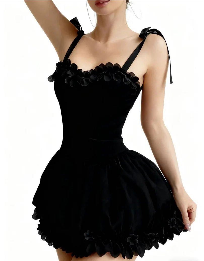 European American Style Sexy Summer Nightdress Women's Skinny Collarless Chest Pad Comfortable Sweet Style Loungewear - Zeprah