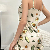 European American Women's Summer Sexy Pajama Set Hot - Selling Camisole Shorts Loungewear - Zeprah