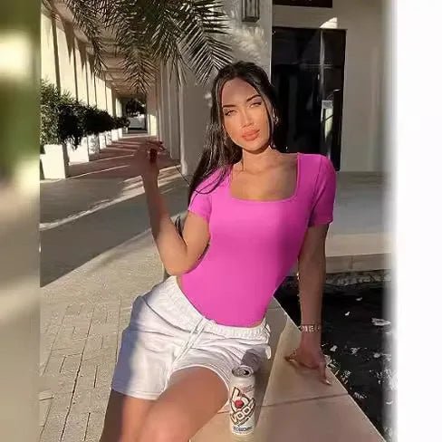 Exquisite Women's Bodysuit Design Hot Girl Sexy T-shirt for Fashion - Conscious Women - Zeprah