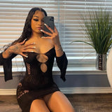 extreme Sexy Lingerie With Long Sleeves Transparent Bodystocking Lingerie - Zeprah