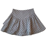 Spring and Summer New Korean-style Thin All-match Slim-fit Skirt Sweet Anti-glare High Waist Wave Dot Skirt for Women