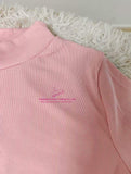 Mock Turtleneck Package Hip Skirt Slim-fit Wrap Dress Fashionable Dress