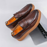 Fashion Design Hot Selling Slip on Comfortable Durable Wedding Business Men Dress Shoes Quality Casual Loafers