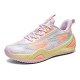 Custom Private Label Men High Quality Cool Kids Sports Sneakers Blank Mesh Breathable Basketball Shoes for Women
