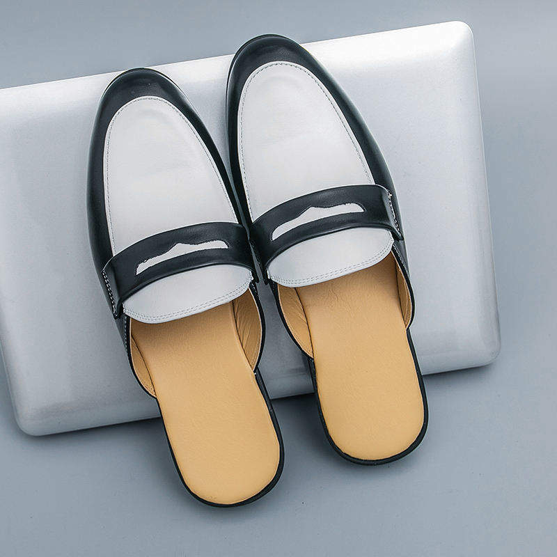 Lightweight Casual Half Loafers Comfortable Durable Outside Daily Slip on Good Quality Summer Men Casual Summer Shoes