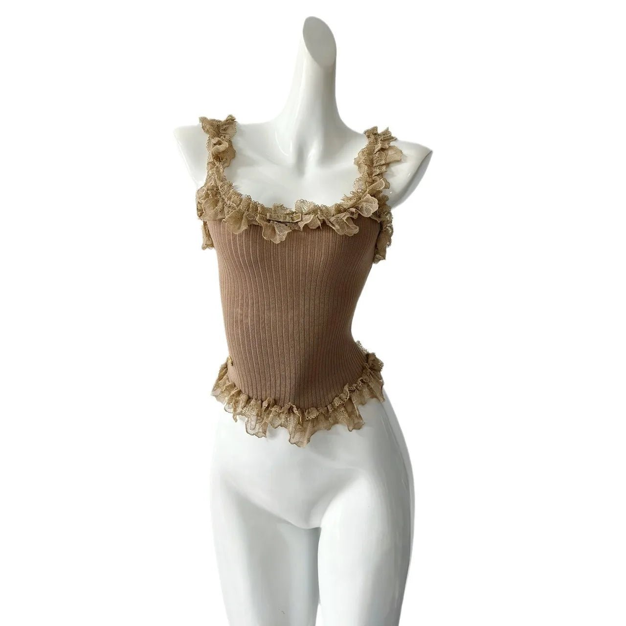 Factory Sale Full Coverage Perfect Comfortable Vest Top Crop Tops for Women Lace Camisole - Zeprah