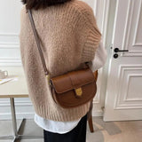 Fashion Acrylic Chain Messenger Shoulder Bag Womens Bags Design Stone Saddle Handbags - Zeprah