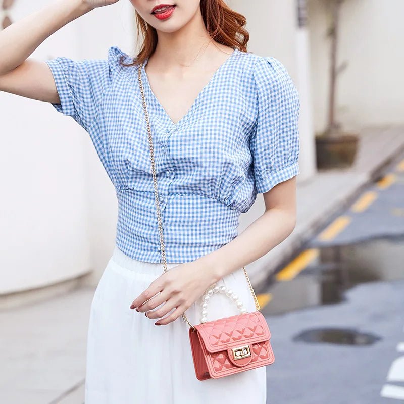 Fashion Candy Color Kid Handbag Single Shoulder Bag Crossbody Cute Mini Clear Jelly Purse - Zeprah